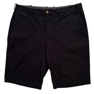 Lululemon Mens Shorts Sz 40 Black Performance Stretch Chino 11.5" Golf Athletic